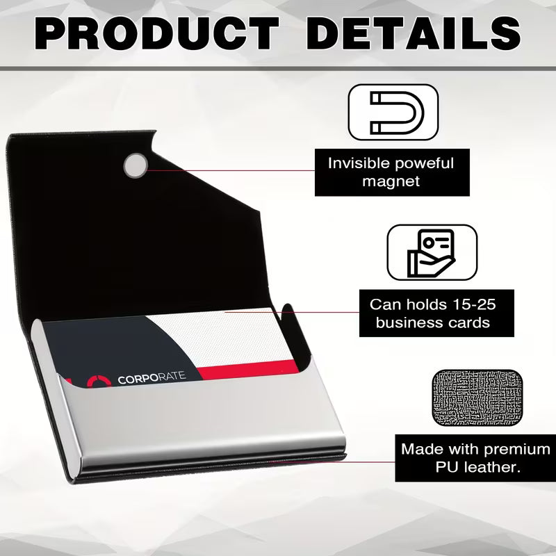 Card Holder Metal Cover