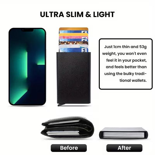 Card Holder Metal (Blk)
