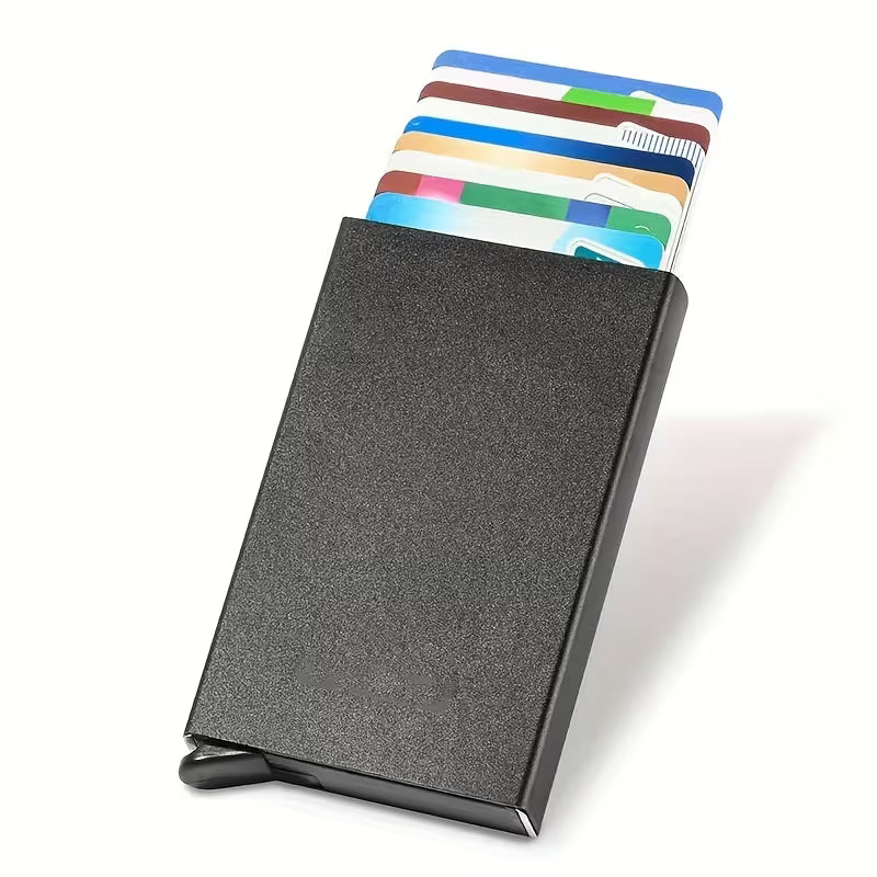 Card Holder Metal (Blk) Secondary image