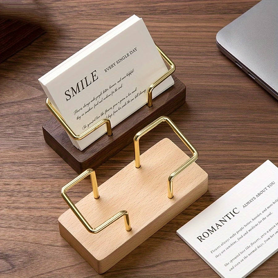 Desk Card Holder