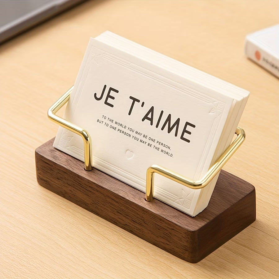 Desk Card Holder