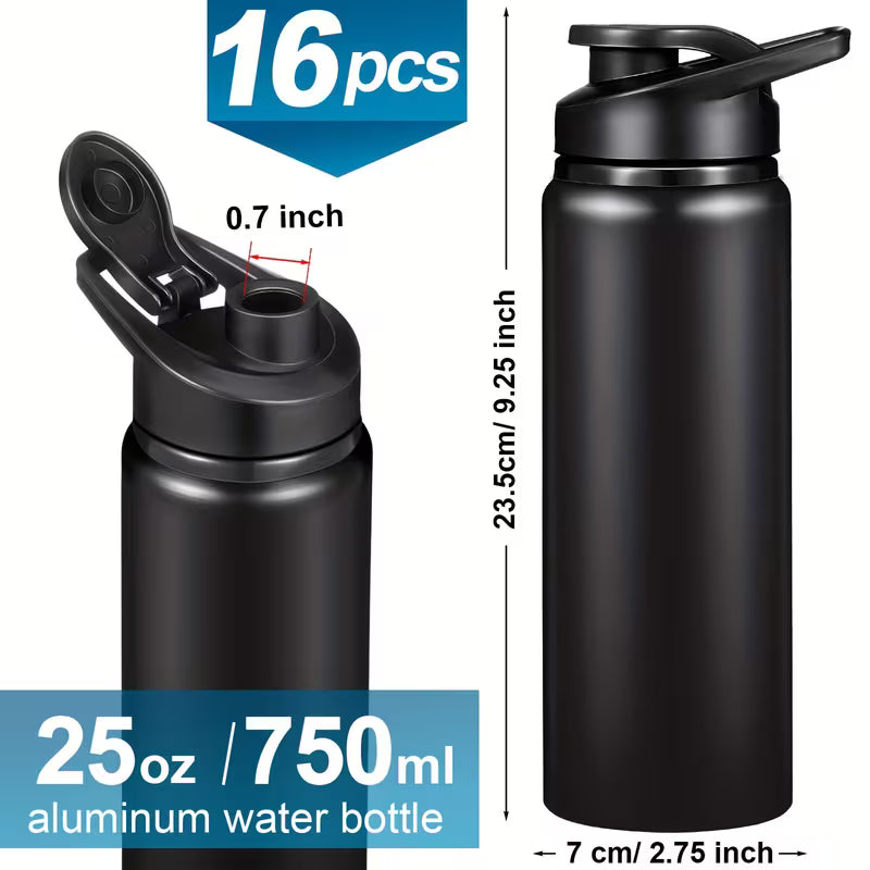 Black / Metal Water Bottle Secondary image