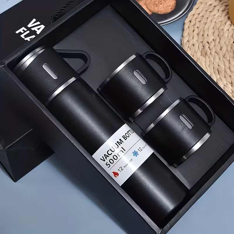 Hot / Cold Drink Thermos Set Secondary image