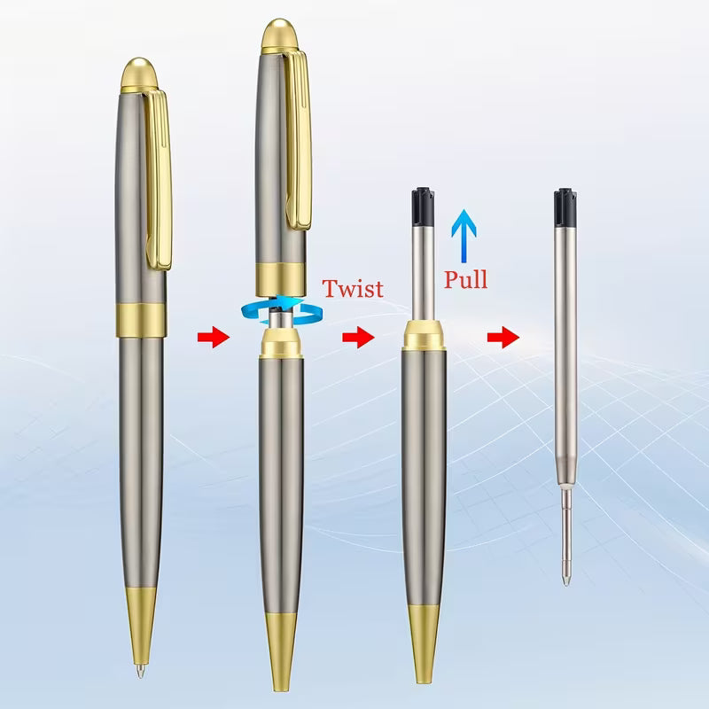 Two Tone Metal Ballpoint Pen