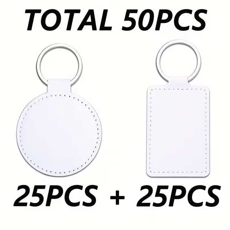 Leather Keychain Rectangle