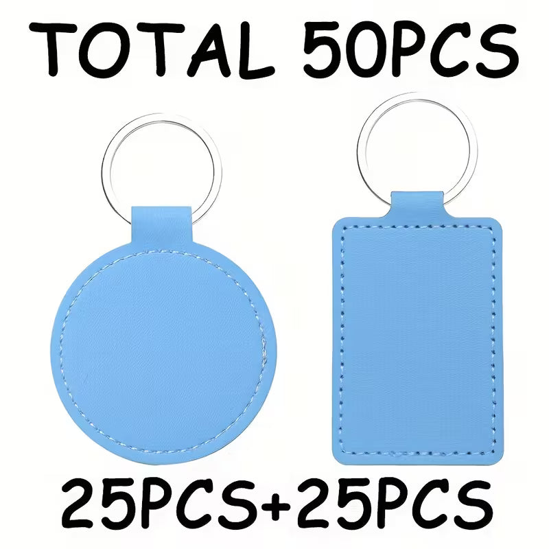 Leather Keychain Rectangle