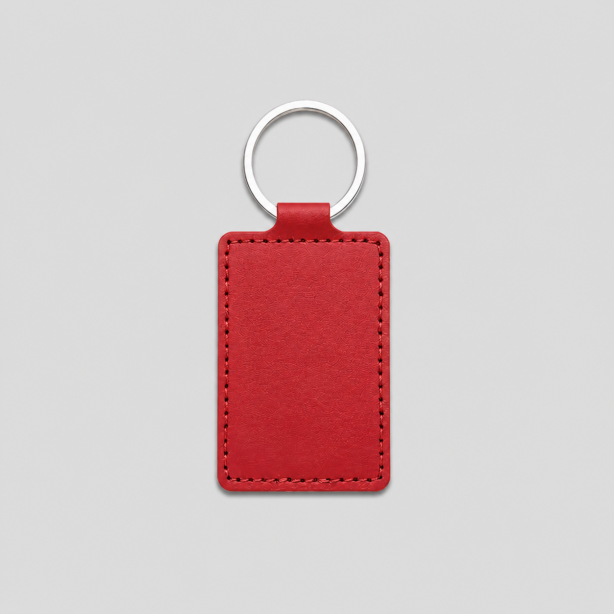 Leather Keychain Rectangle Main image