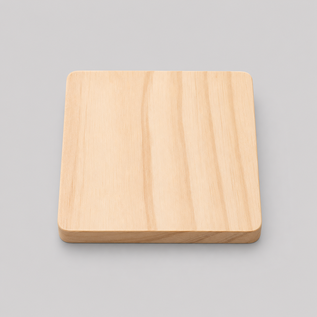 Wooden Coaster SQUARE with Name Engravin Main image